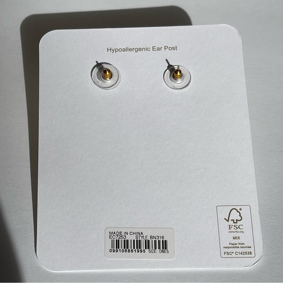 J.Crew Chain mesh and freshwater pearl earrings - Picture 5 of 7